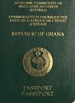Ghanaian passport image