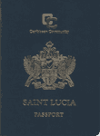 Saint Lucian passport image