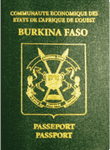 Burkinabe passport image