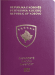 Kosovan passport image