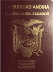 Ecuadorian passport image