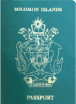 Solomon Islander passport image