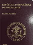 Timor-Leste passport image